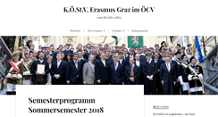 Desktop Screenshot of erasmus-graz.at