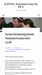 Mobile Screenshot of erasmus-graz.at